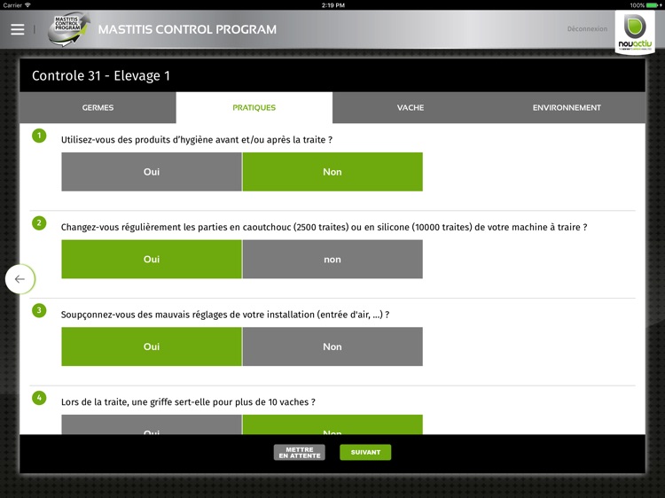 MASTITIS CONTROL PROGRAM screenshot-4