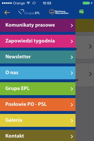 Delegacja PO-PSL screenshot 4