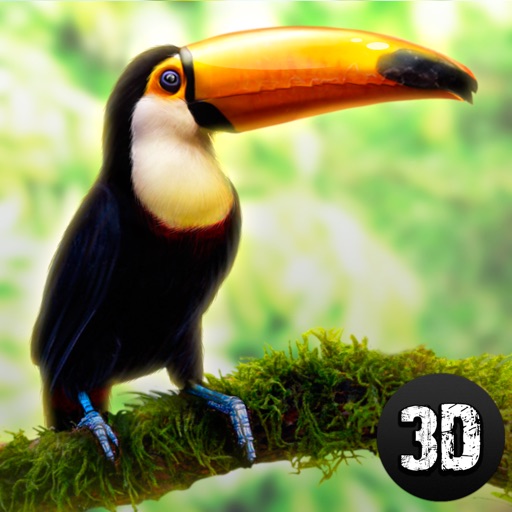 Toucan Simulator 3D: Bird Life Icon