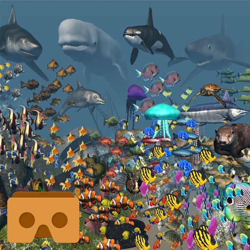 VR Ocean Aquarium 3D Icon