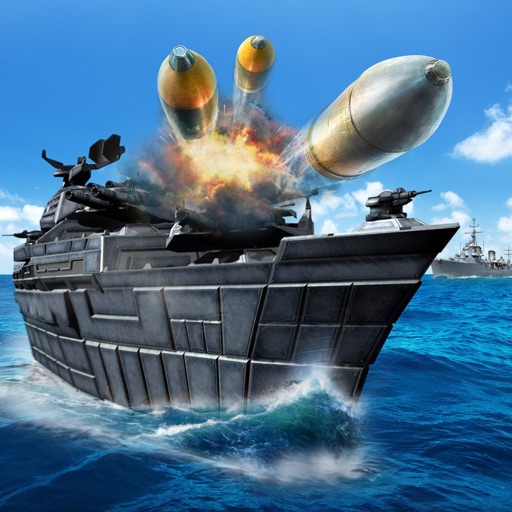 Naval Warfare Ship Pacific: Real Battle Simulator Icon