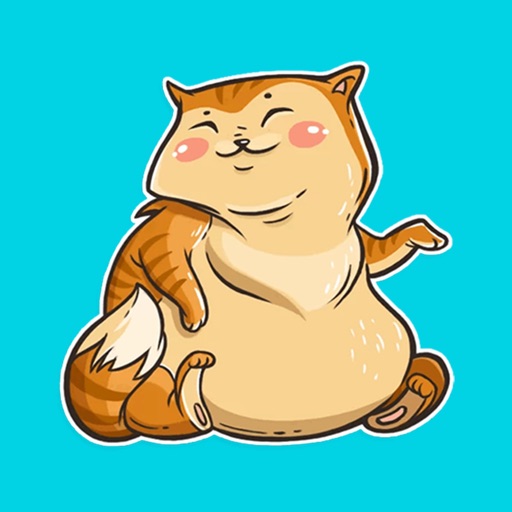 Super Cat Tom Tales Stickers for iMessage Icon