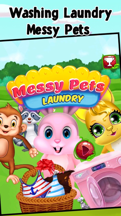 Messy Pets Daycare Washing Laundry