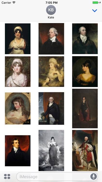 Thomas Lawrence Artworks Stickers