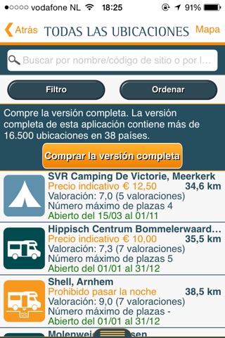Campercontact screenshot 2
