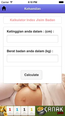 Game screenshot Kalkulator Kehamilan apk