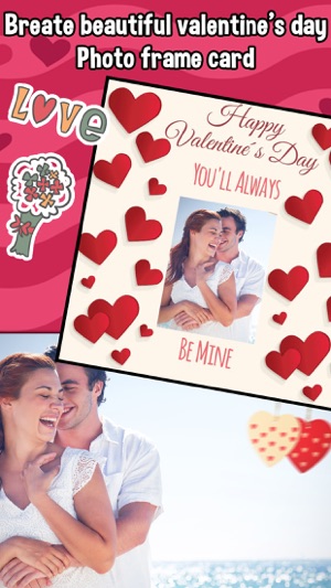 Valentine's Day Collage Frames! Love Photo Editor(圖2)-速報App