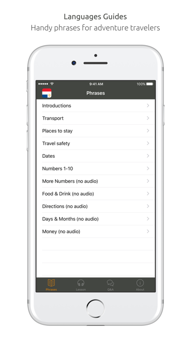 How to cancel & delete Dutch Language Guide & Audio - World Nomads from iphone & ipad 2