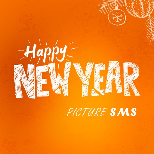 Happy New Year Picture & Text SMS Collection 2k17 icon