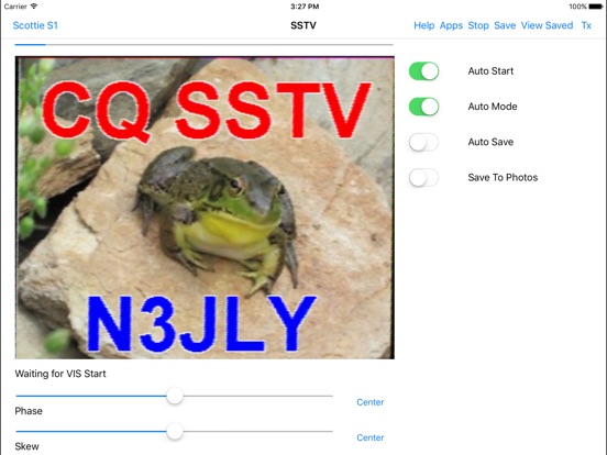 SSTV Slow Scan TV