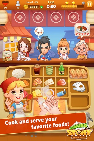 Sushi Master - Cooking story screenshot 2