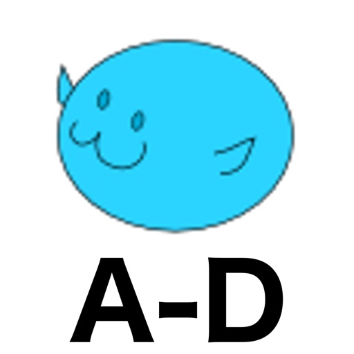 ActionEnglishSticker A-D icon