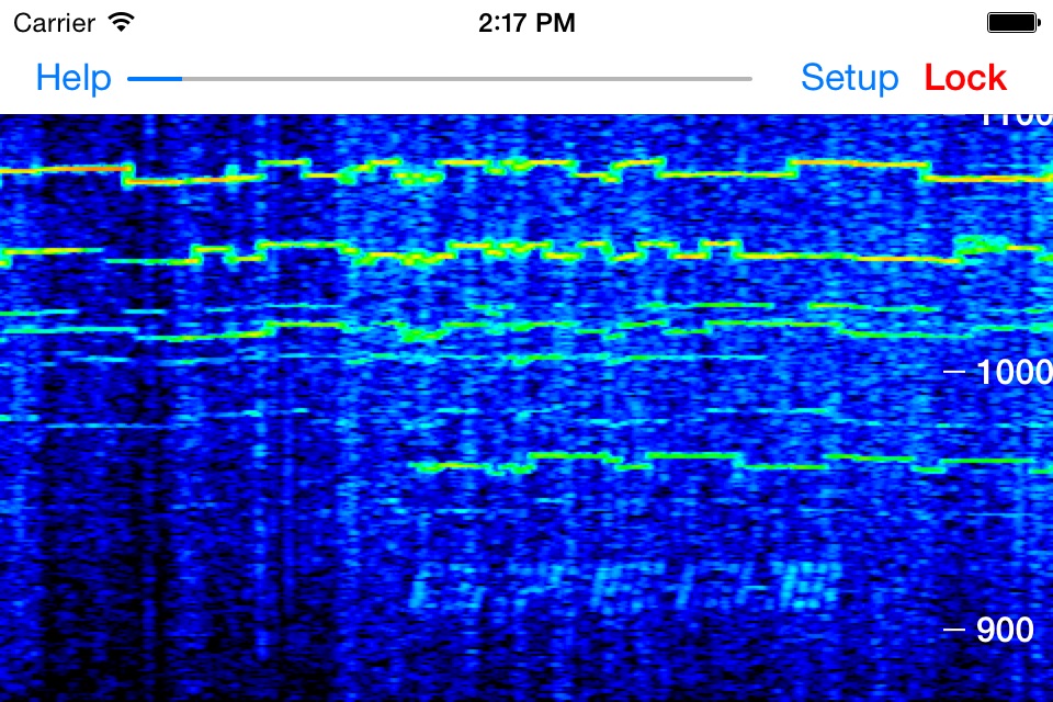 Godafoss Audio Spectrum Waterfall QRSS CW FSKCW screenshot 4