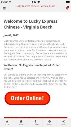 Lucky Express - Virginia Beach(圖1)-速報App