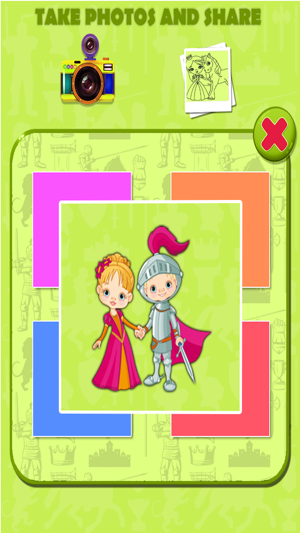 Princess Kids Coloring Book Pro(圖5)-速報App