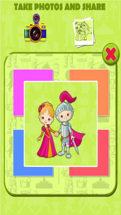 Princess Kids Coloring Book Pro screenshot-4