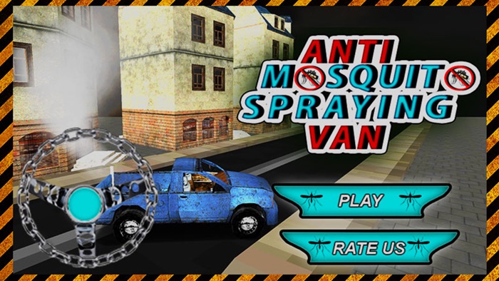 防蚊虫喷洒车 - 驾驶游戏