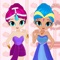 Dress Up the Princess for shimmer and shine