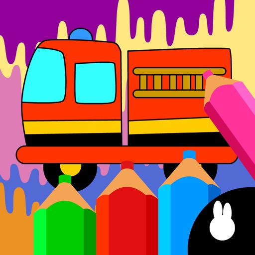 Coloring Book for Baby: Car, Doodle & Jigsaw Games iOS App