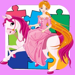 Princess Cartoon Jigsaw Puzzle for Girl and Kid HD