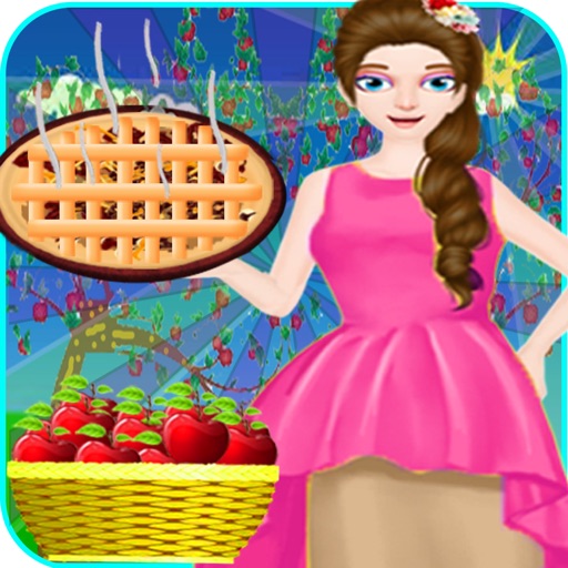 Cooking Apple Pie Chef, Girls Games Icon