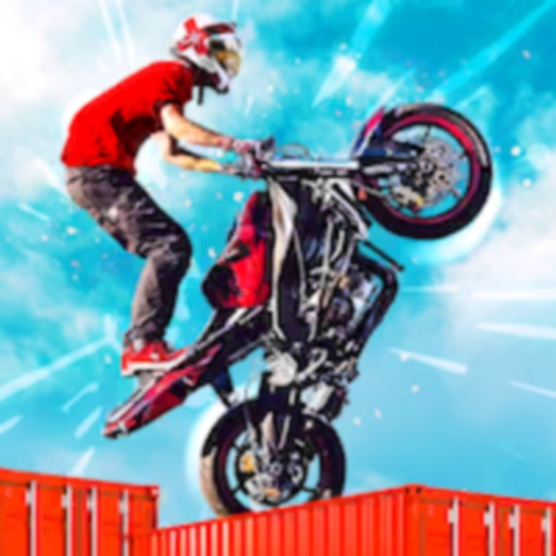 Dirt Bike Roof Top Racing Fun Icon