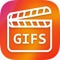 Photo and video editor to make your personal animated GIF with 3d video effects
