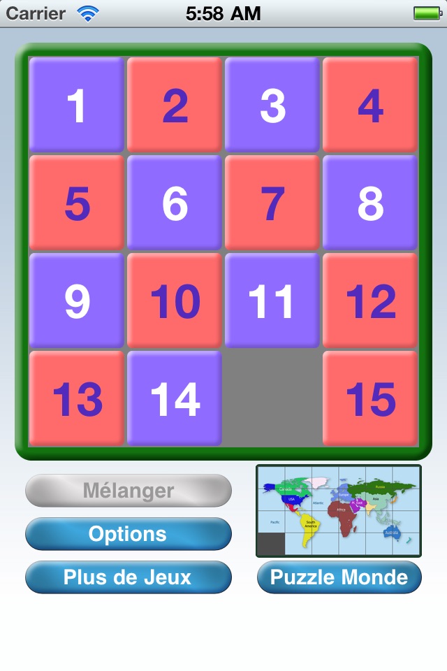 Numbers Puzzle screenshot 2