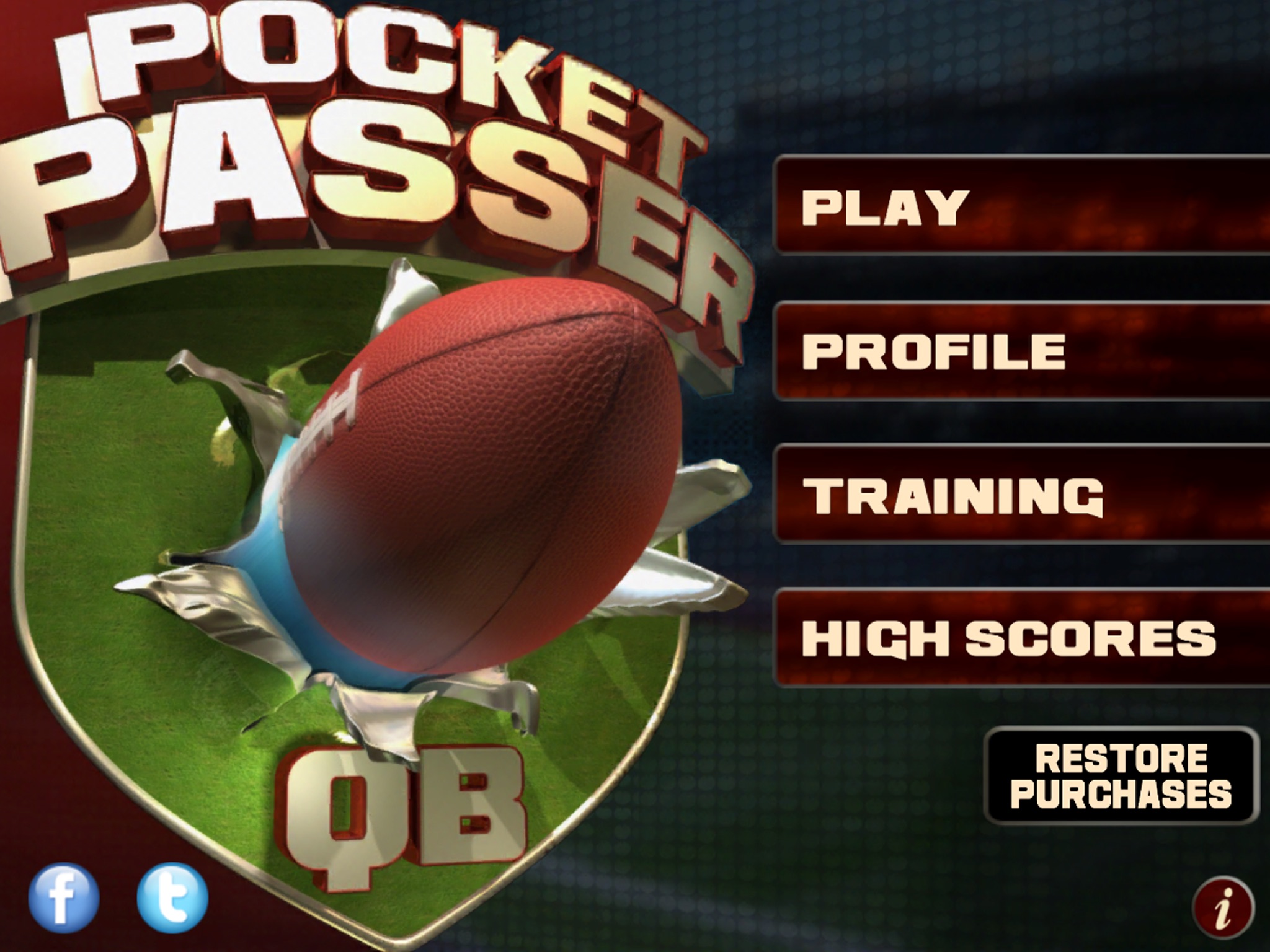 Pocket Passer QB : American Football Sports Game screenshot 4