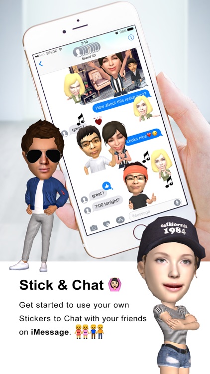 Insta3D GifMoji screenshot-0