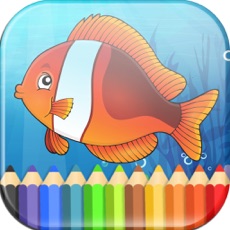 Activities of Sea Animals Coloring Book - Fun Painting for Kids