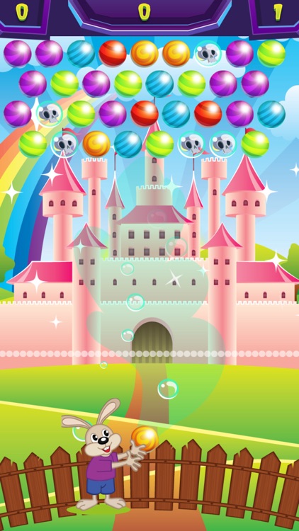 Bubble Shooter Bunny Shooting Game