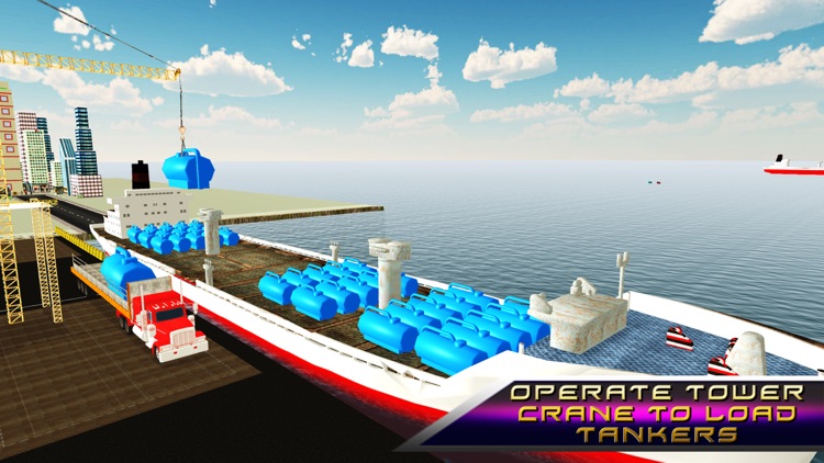 Oil Tanker Transport Ship 2017 & Cargo Supply Game