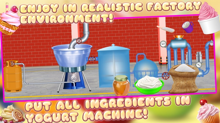 Frozen Yogurt Factory- Froyo Cooking Games