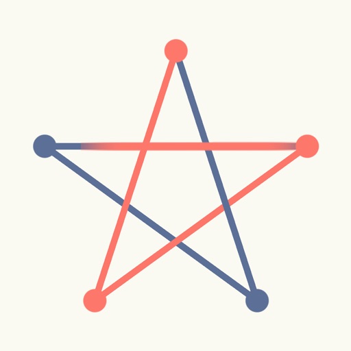 One Touch Drawing - Connect Dots Puzzle Icon