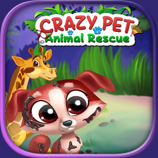 Crazy Pet: Animal Rescue Icon