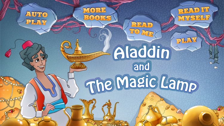 Aladdin and The Magic Lamp - Interactive Kids Book