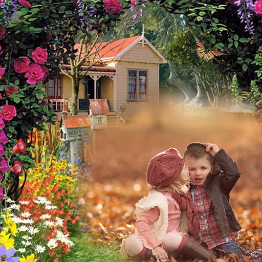 Garden Photo Frame Best Photo Frame Editor by Kaushik Godhani