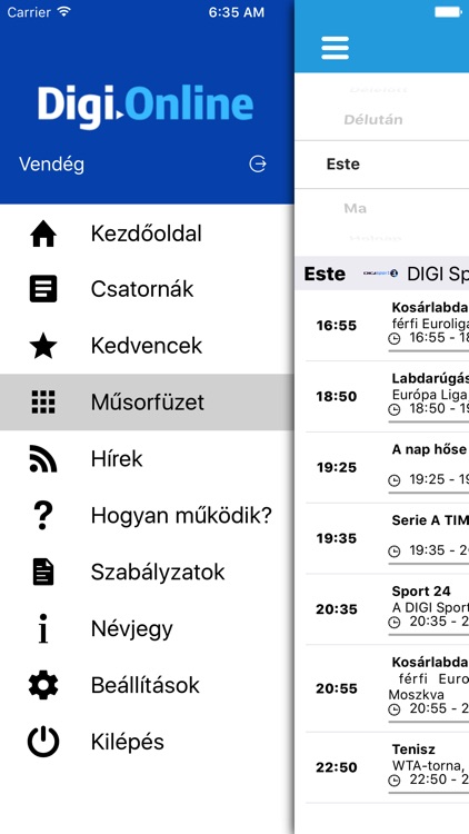 DIGI Online HU screenshot-4