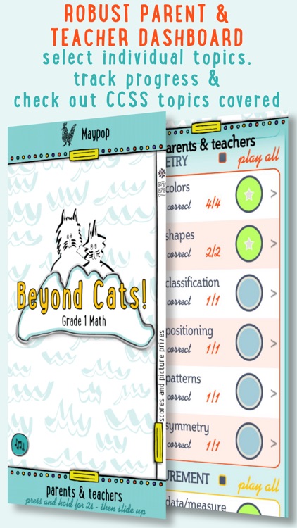 Beyond Cats! Grade 1 Math screenshot-4