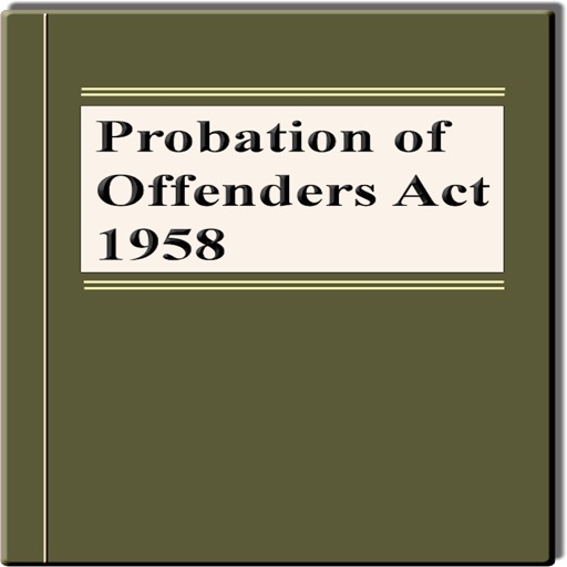 The Probation of Offenders Act 1958 Icon