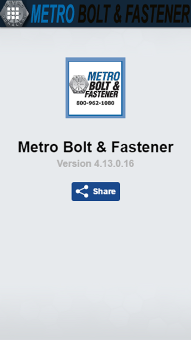 How to cancel & delete Metro Bolt & Fastener from iphone & ipad 2