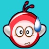 Animated Red Monkey Stickers For iMessage