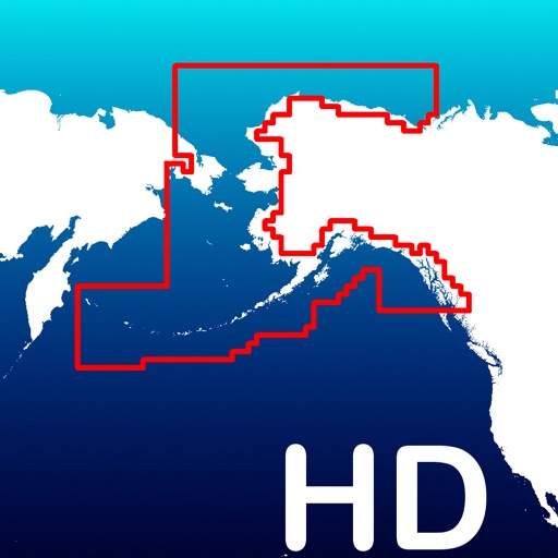Aqua Map Alaska - GPS Offline Nautical Charts icon