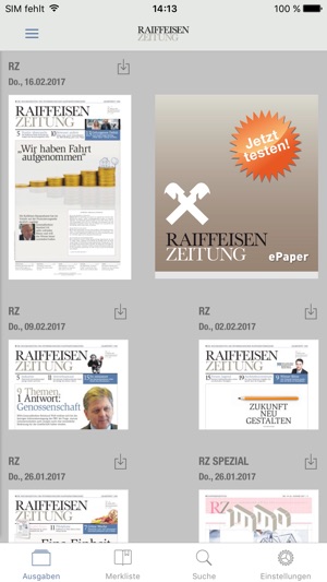 Raiffeisenzeitung