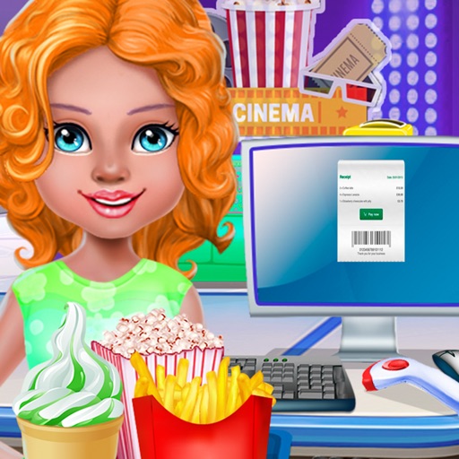 Cashier Cinema Movie Theater Icon