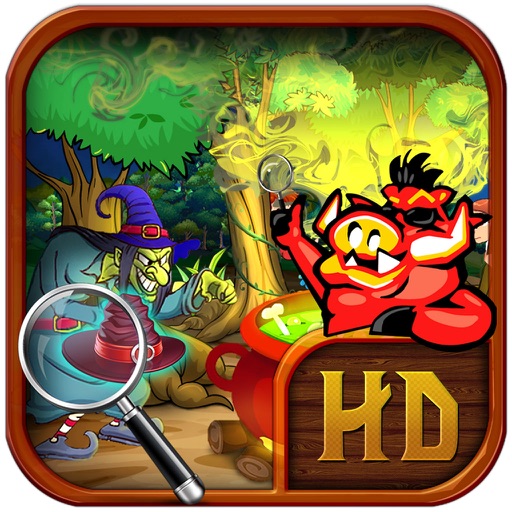 Witch Hidden Objects Secret Mystery Puzzle Search iOS App