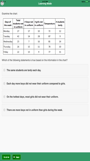 Math ELA Grade 7 - Common Core,PARCC,SBAC Practice(圖3)-速報App