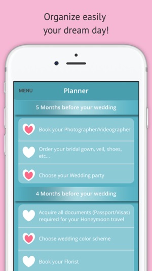 My Wedding Planner: Checklist, budget, g