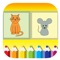 Cat And Mouse is a fun coloring activity